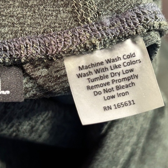 NWOT Johnny Was Calme Ease Space Dye High Waist Leggings Green Size L - Picture 13 of 13